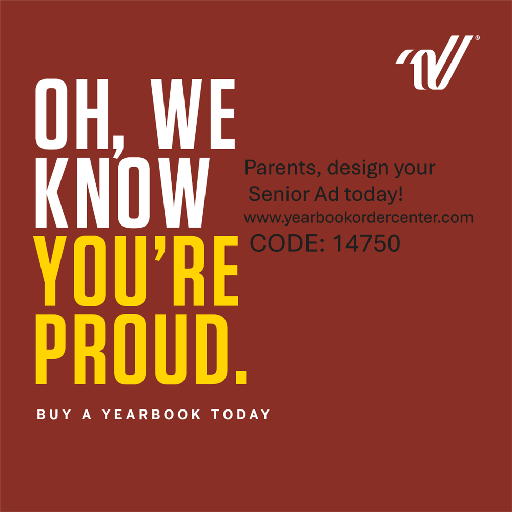  Senior Ad for yearbook